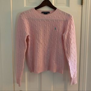 Pink Ralph Lauren wool sweater